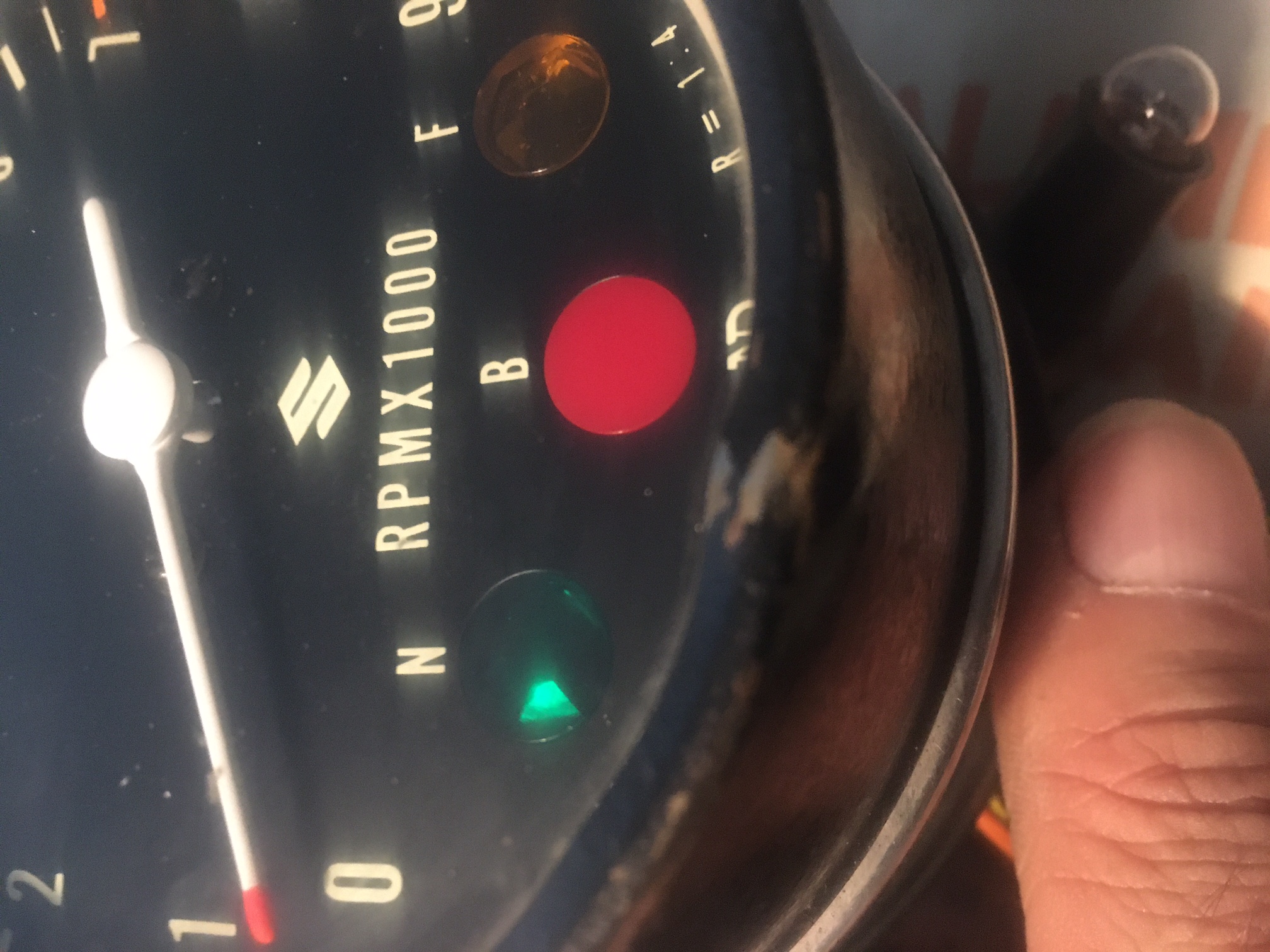 Bloc compteur compte tours 42999 kms pour Suzuki 750 DR - 800 DR - SR41A - SR42A main image 0
